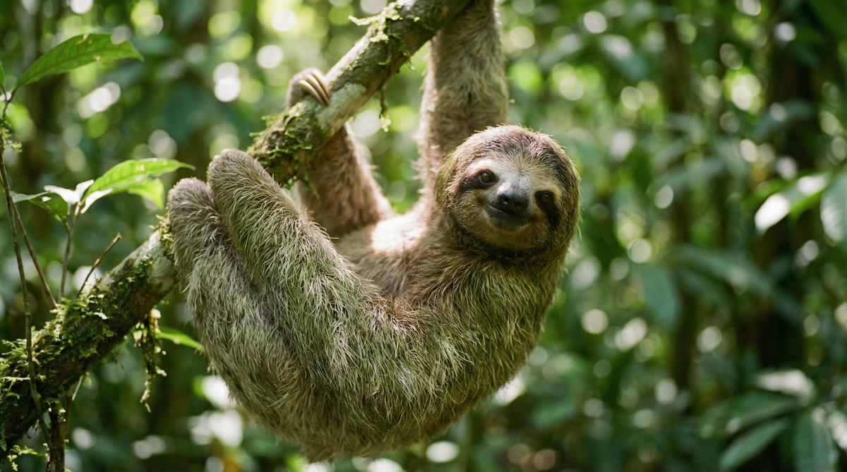 天涯树懒视频 - 热带雨林慢生活视频